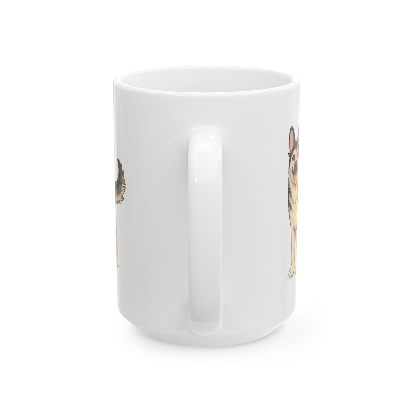 Cute Standing Dog Coffee Cup (11oz/15oz)