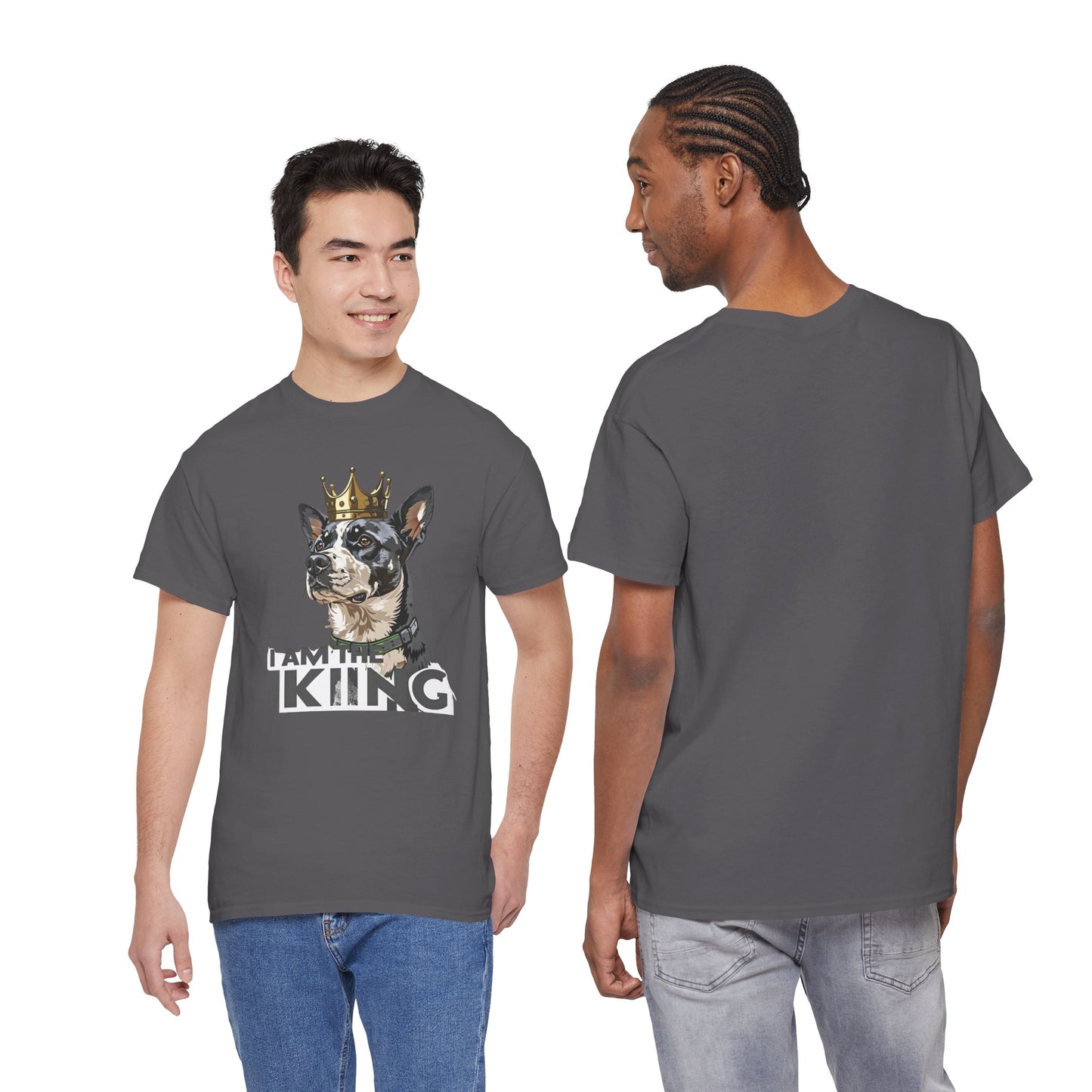 I Am The King Dog T-Shirt | Eco-Limited