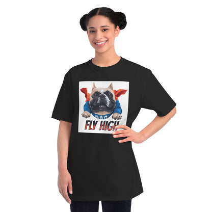 Organic Fly High Bulldog T-Shirt | Organic-Limited