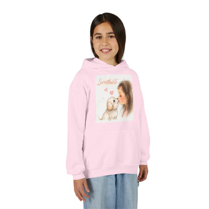 Sweethearts Puppy Moment Children Hoodie | Eco-Limited