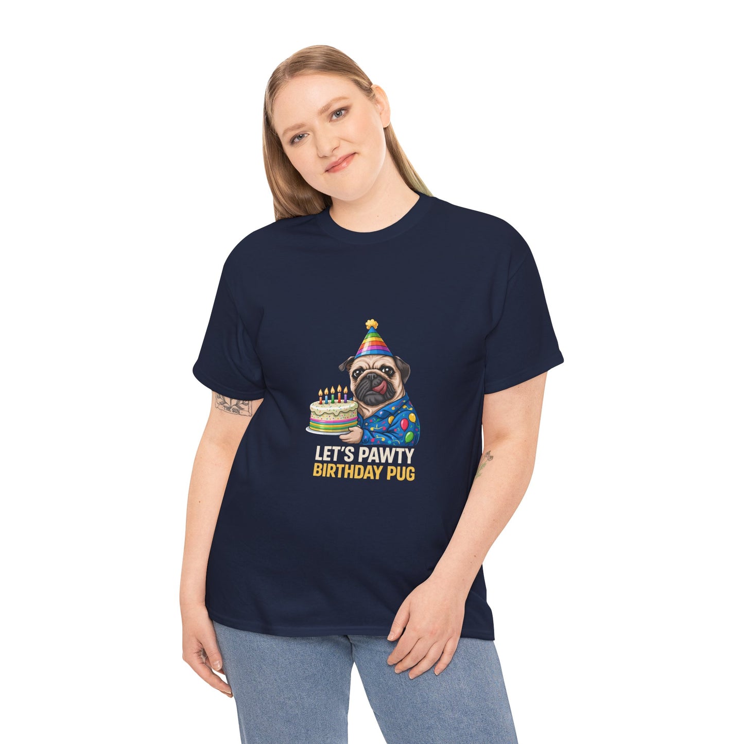 Pugs Hit Different T-Shirt | Eco-Limited