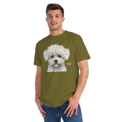 Organic Poodle Portrait T-Shirt | Organic-Limited