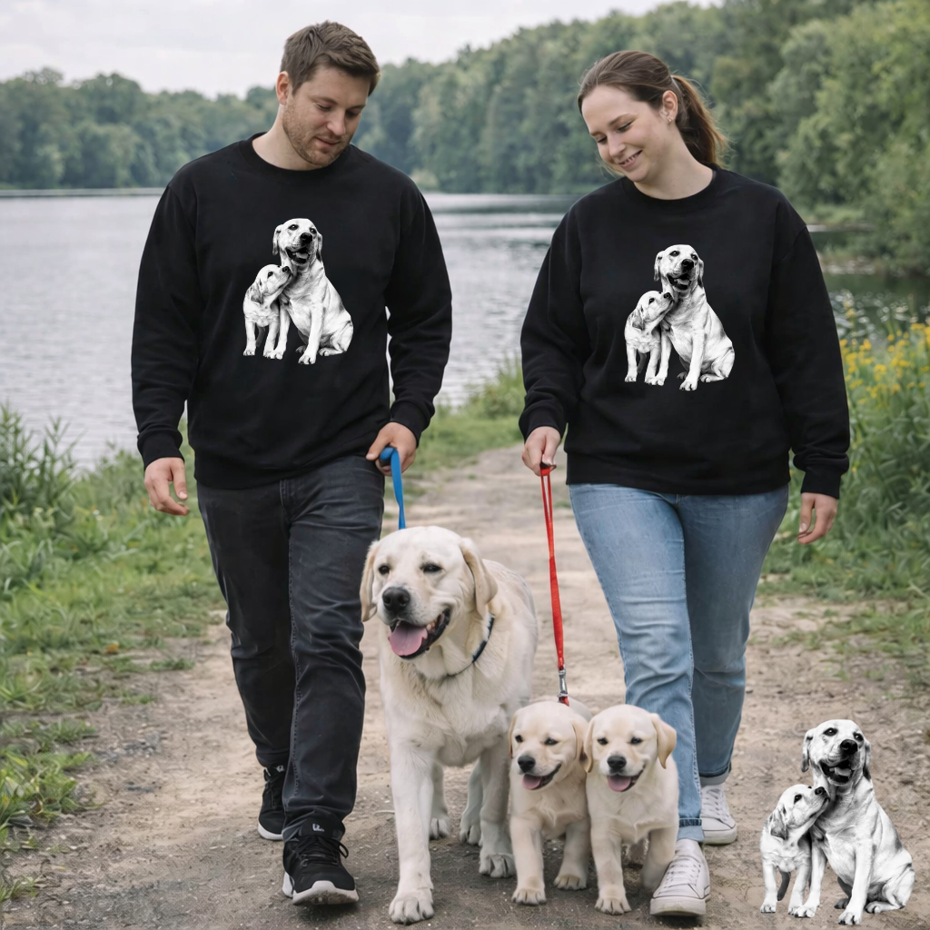 Gentle Bond Labrador Sweatshirt | Eco-Limited