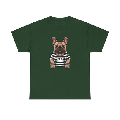 Cool Dog French Bulldog Graphic T-Shirt | Eco-Limited