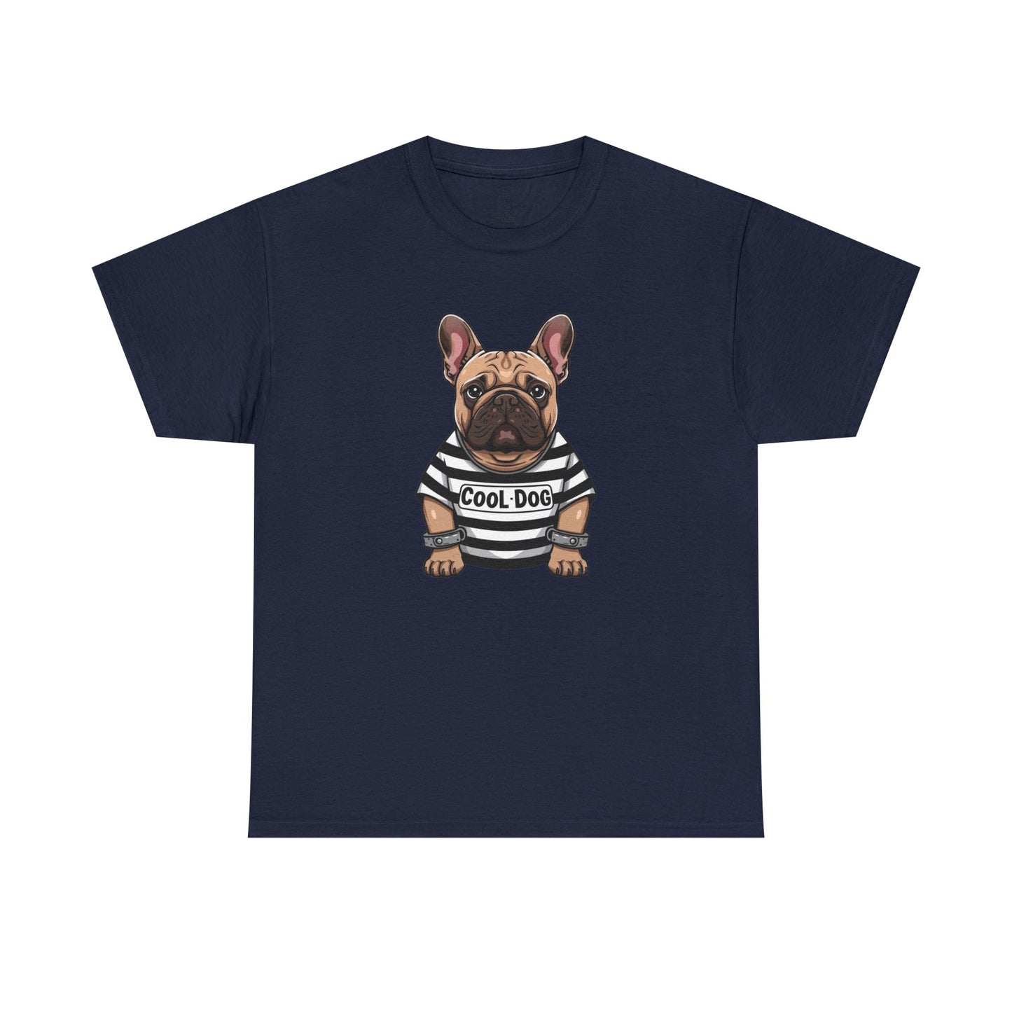 Cool Dog French Bulldog Graphic T-Shirt | Eco-Limited