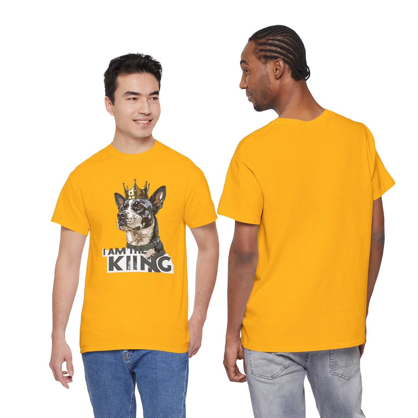 I Am The King Dog T-Shirt | Eco-Limited