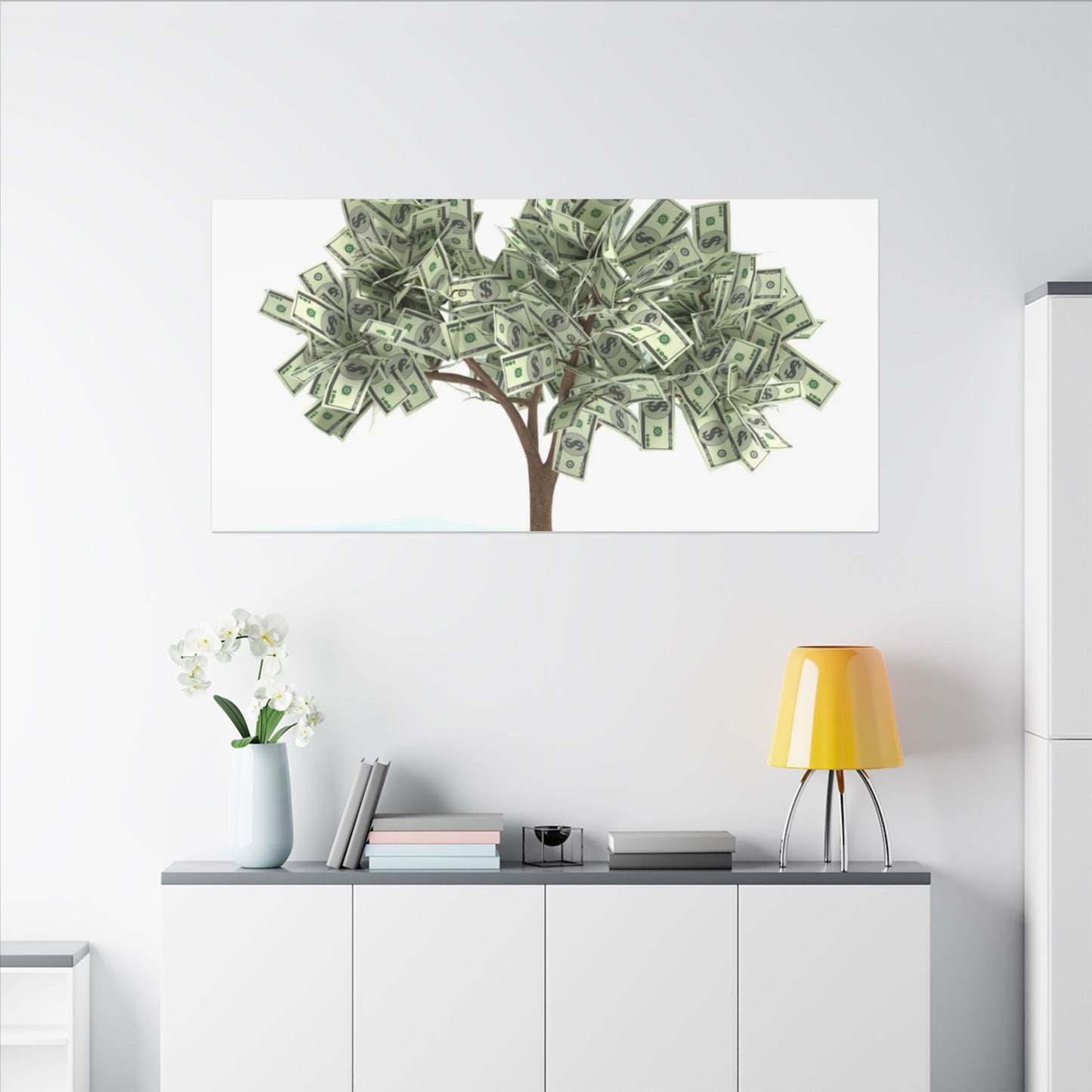 Money Tree Canvas Wall Art Canvas
