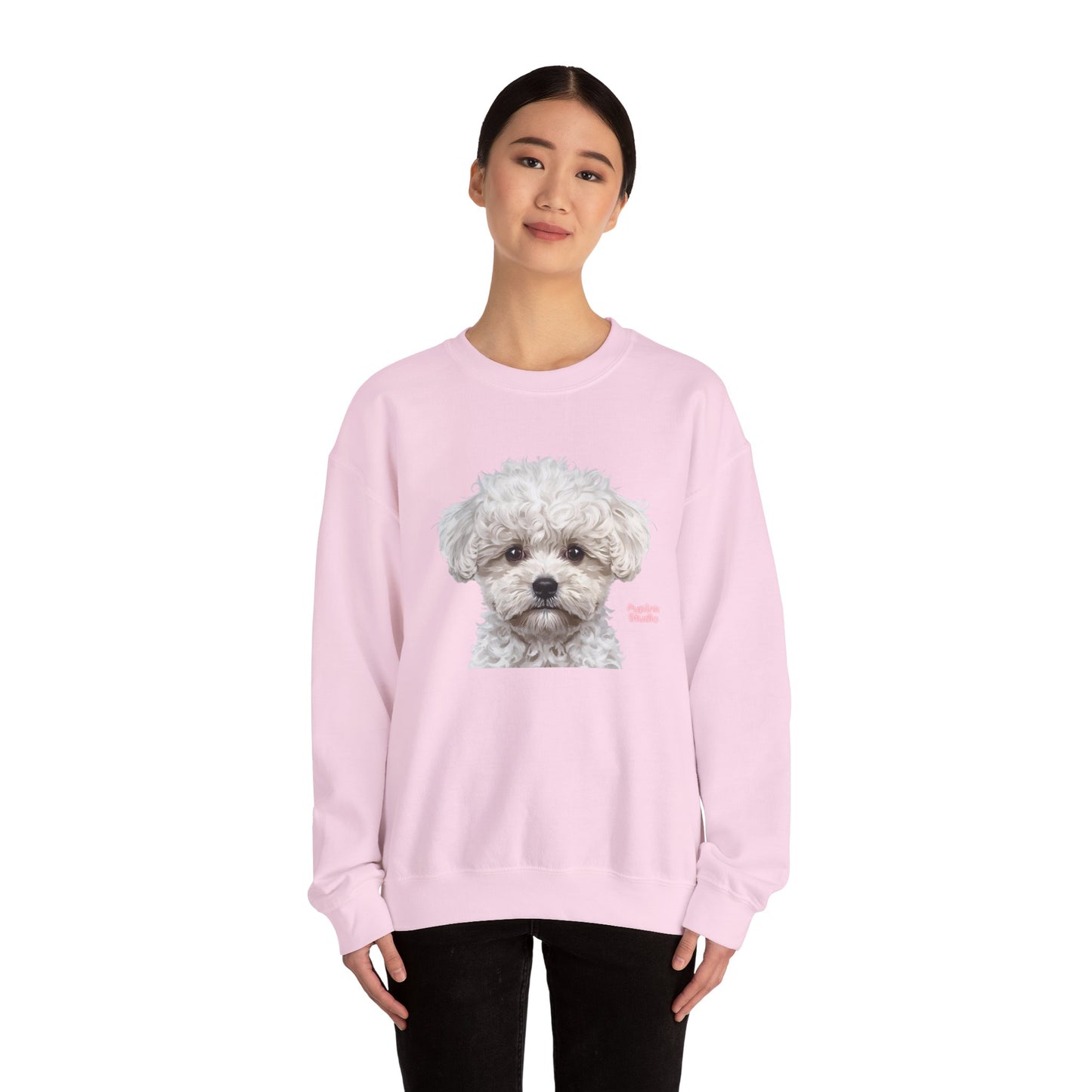 Poodle Portrait Graphic Sweater | Eco-Limited