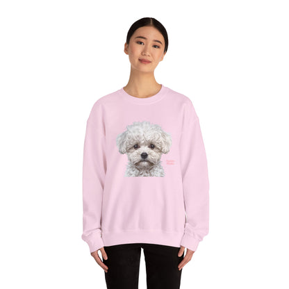 Poodle Portrait Graphic Sweater | Eco-Limited