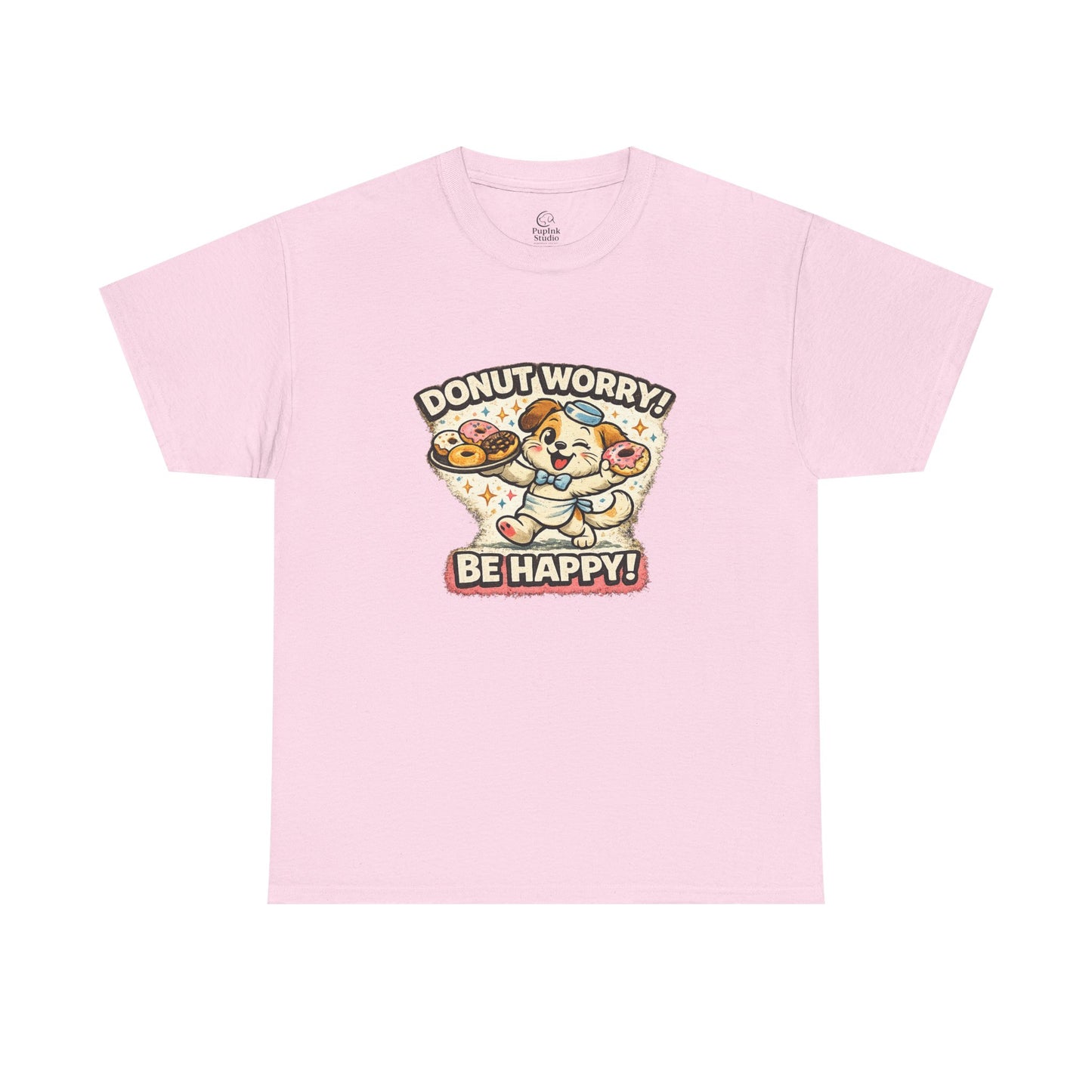 Donut Worry Bootleg Graphic T-Shirt | Eco - Limited