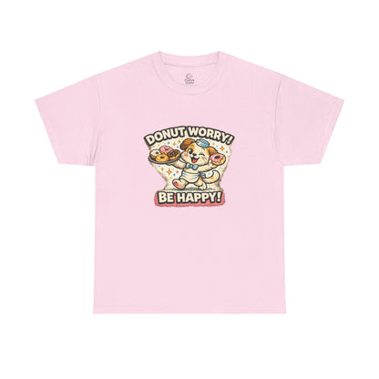 Donut Worry Bootleg Graphic T-Shirt | Eco - Limited