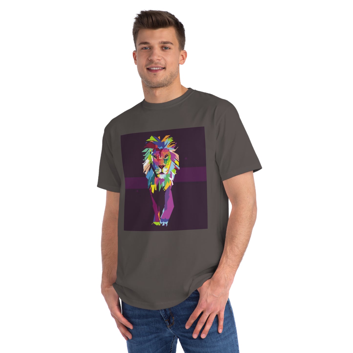 Neon Lion Organic T-Shirt | Organic-Limited