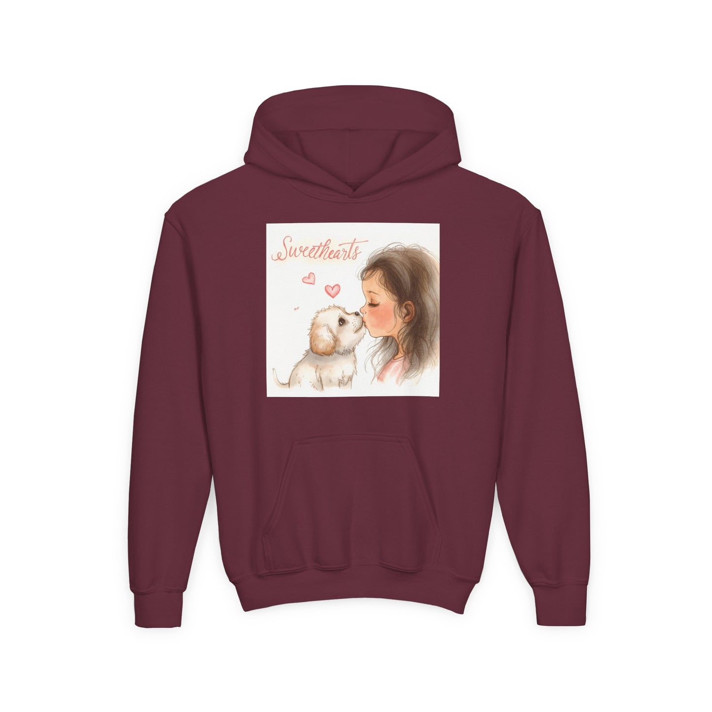 Sweethearts Puppy Moment Children Hoodie | Eco-Limited