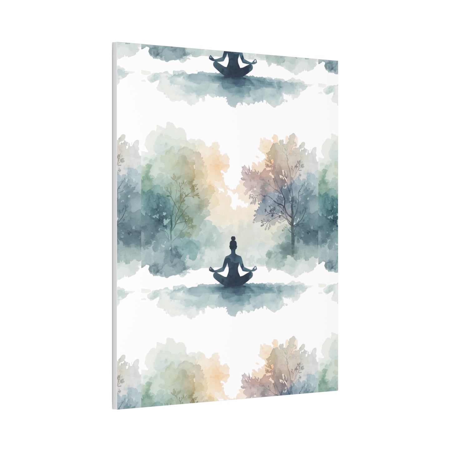 Peace Within Meditation Canvas Wall Art | Eco-Limited