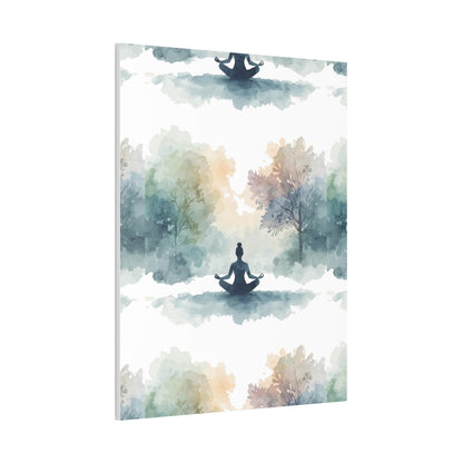 Peace Within Meditation Canvas Wall Art | Eco-Limited