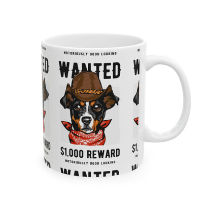 Cowboy Bandana Ceramic Coffee Cup (11oz/15oz)