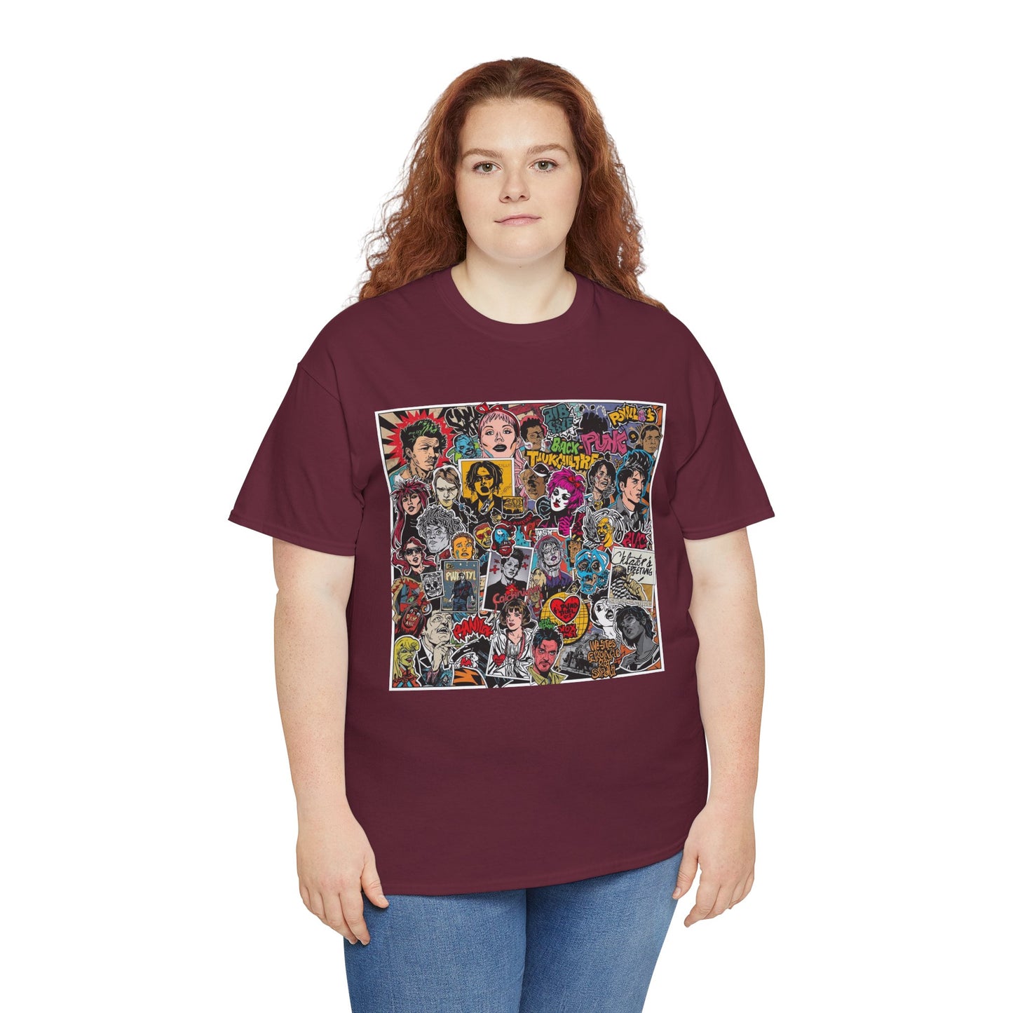 Pop Art Character Graphic T-Shirt | Eco-Limited