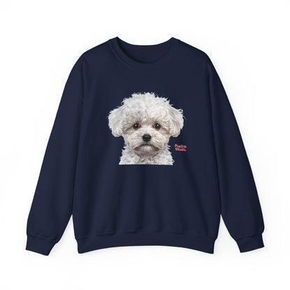 Poodle Portrait Graphic Sweater | Eco-Limited