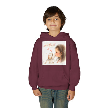 Sweethearts Puppy Moment Children Hoodie | Eco-Limited
