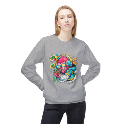 Juicy Vibes Monkey Graphic Sweater | Eco - Limited