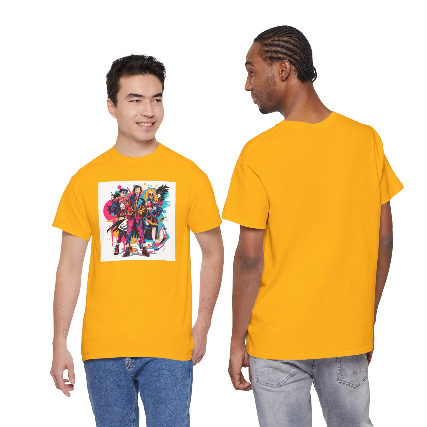 Urban Pop Character Art T-Shirt | Eco-Limited