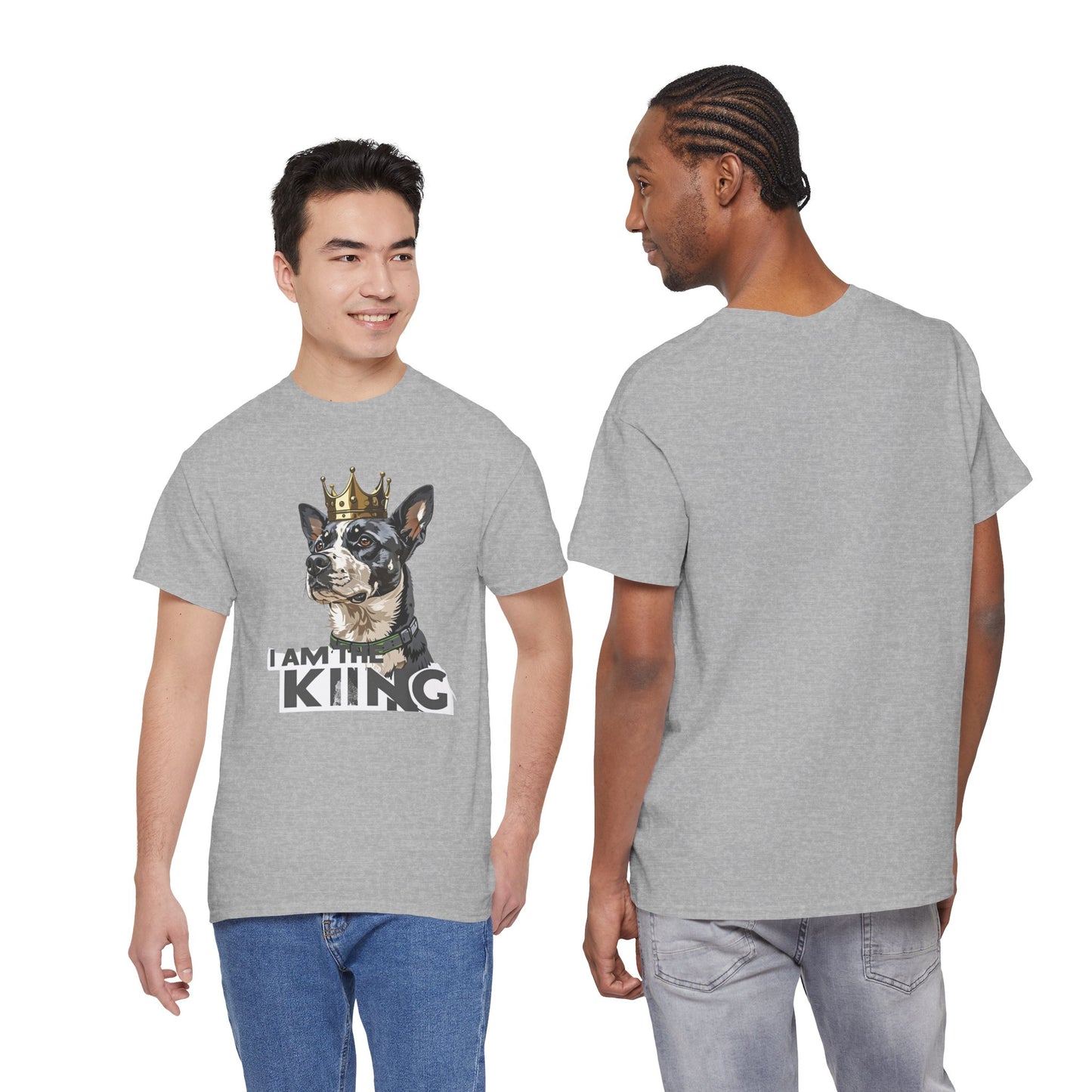 I Am The King Dog T-Shirt | Eco-Limited