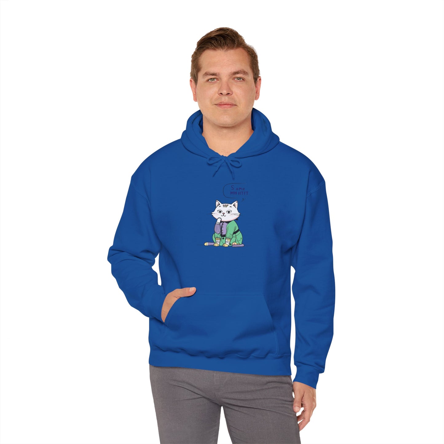 Chill Cat Street Art Hoodie | Eco-Limited