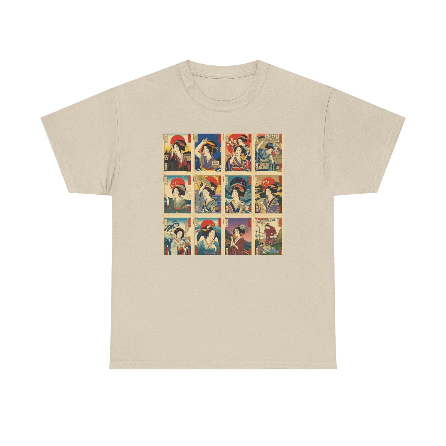 Retro Ukiyo Pop Art T-Shirt | Eco-Limited
