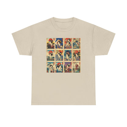 Retro Ukiyo Pop Art T-Shirt | Eco-Limited
