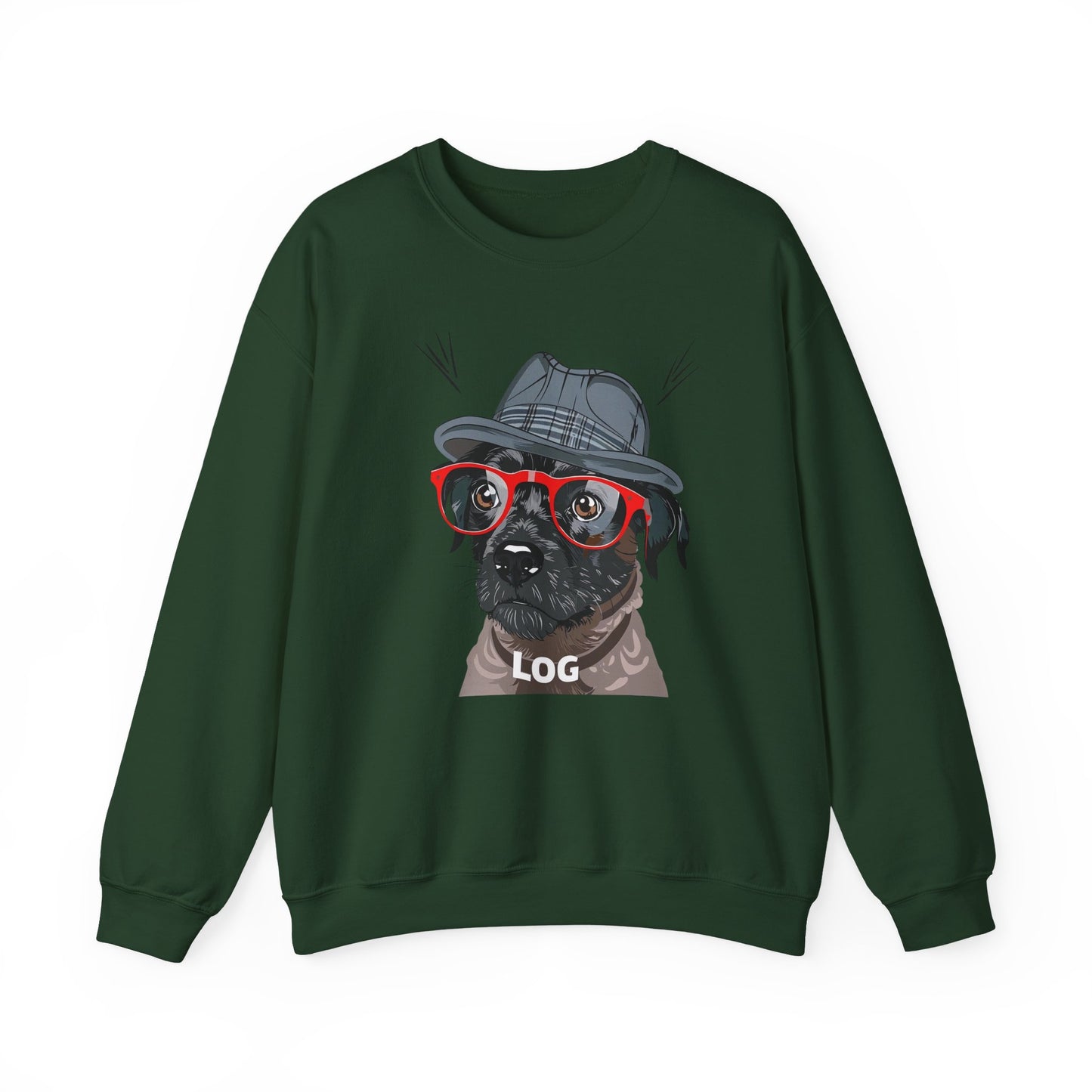 LOG Street Dog Art Sweatshirt | Eco-Limited