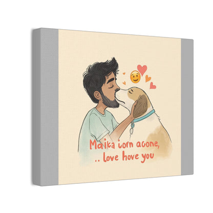 Love Never Leaves Canvas | Eco-Limited