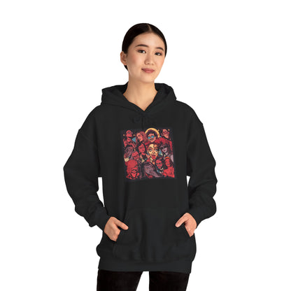 Street Pop Art Hoodie Bold Graphic Urban Fashion Unisex Pullover