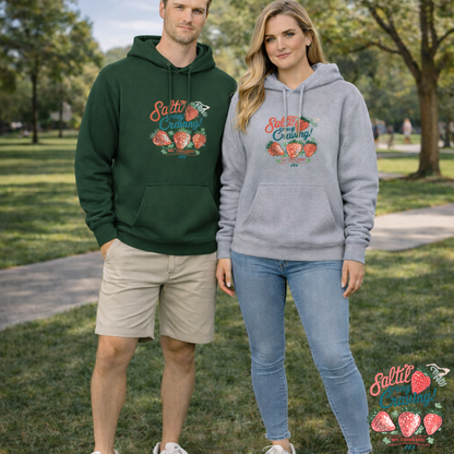Salted Strong Craving Strawberry Graphic Hoodie | Eco - Limited