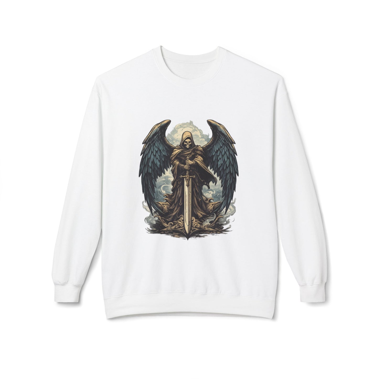 Fallen Guardian Graphic Sweater | Eco - Limited