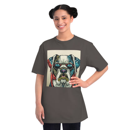 Patriot Dog Portrait T-Shirt | Eco - Limited