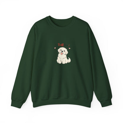 Ruff Love Puppy Graphic Sweatshirt | Eco-Limited