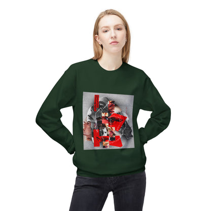 Surreal Identity Collage Sweatshirt | Eco-Limited