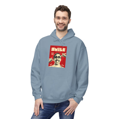 Bold Red Poster Graphic Hoodie | Street Art Edition