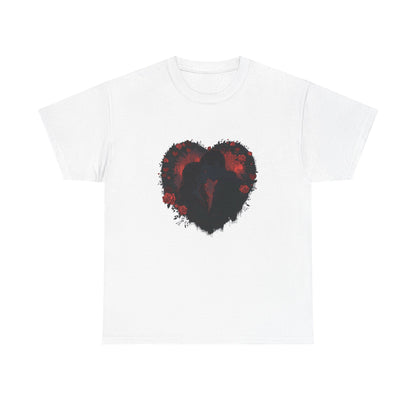 Dark Emo Romance Heart T-Shirt | Eco-Limited