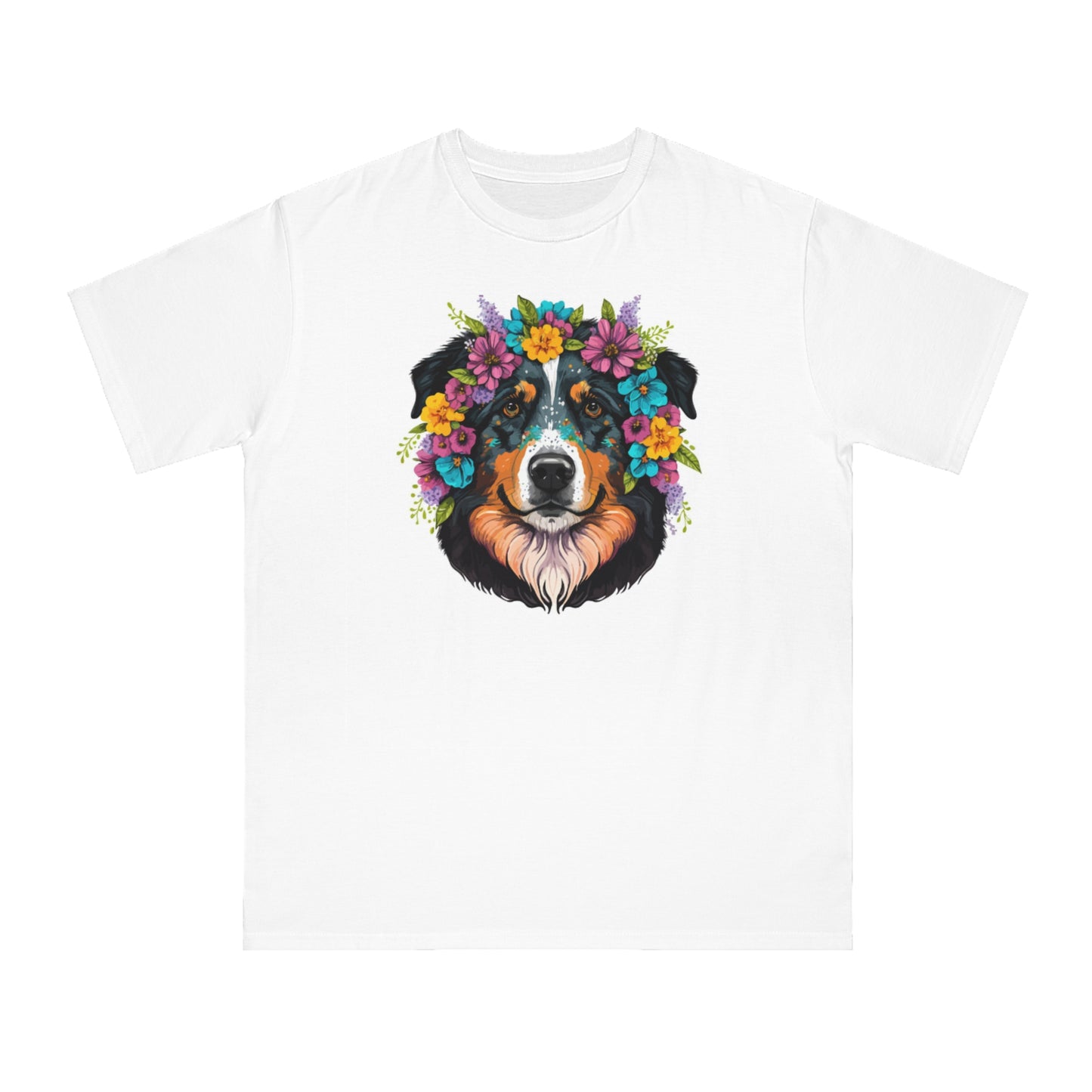 Floral Soul Dog Organic T-Shirt | Organic-Limited