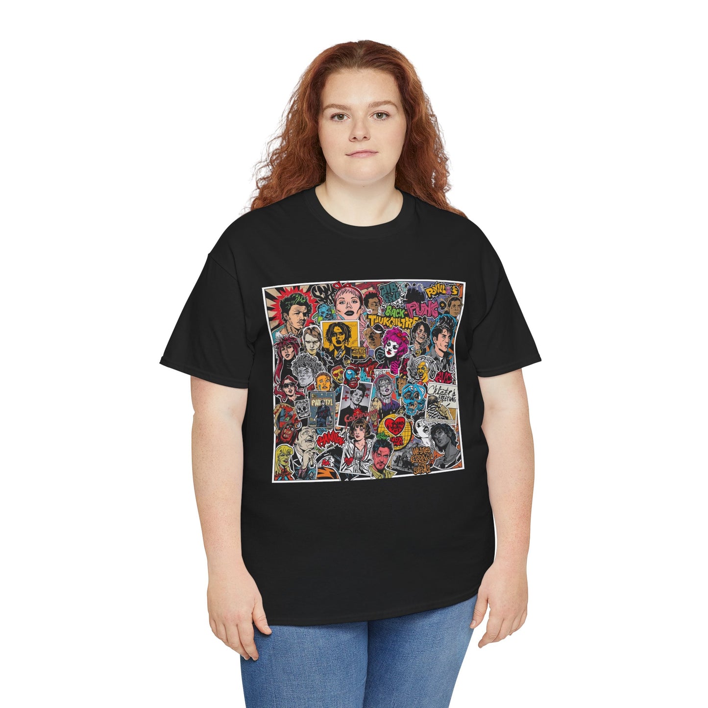 Pop Art Character Graphic T-Shirt | Eco-Limited