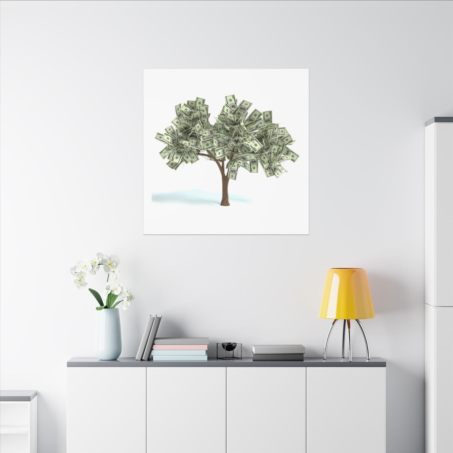 Money Tree Canvas Wall Art Canvas