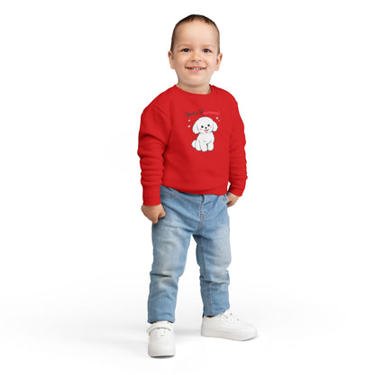 'You're Pawsome!' Cute White Puppy Kids Pullover