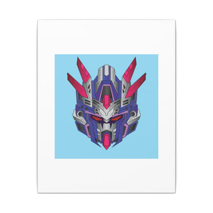 Mecha Warrior Helmet Organic Canvas