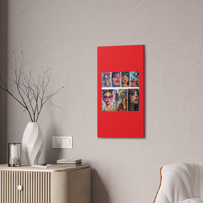 Pop Art Muse Canvas | Statement Wall Art