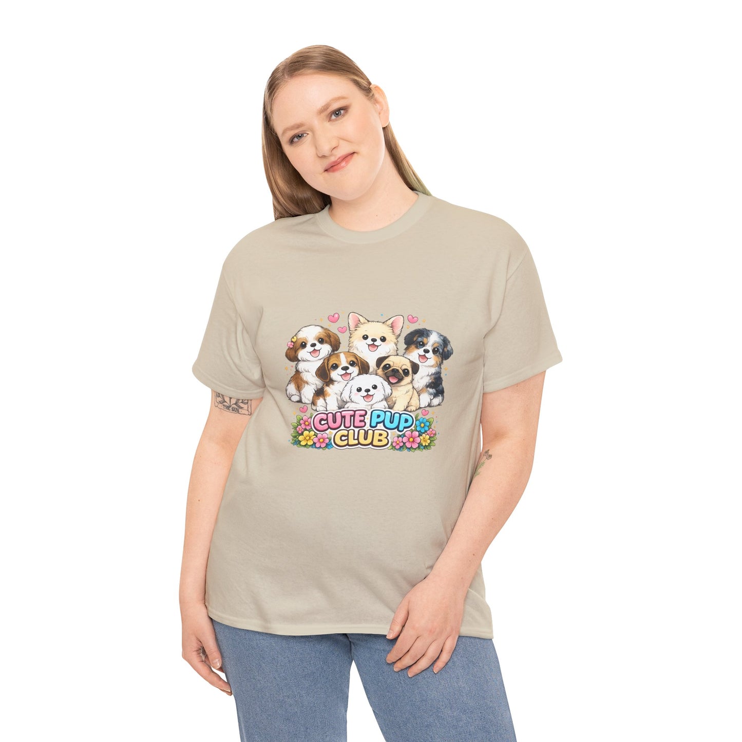 Cute Pup Club Graphic T Shirt | Eco - Limited
