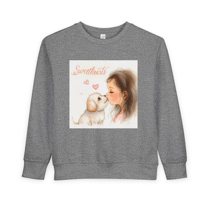 Sweethearts Puppy Moment Children Sweater | Eco-Limited