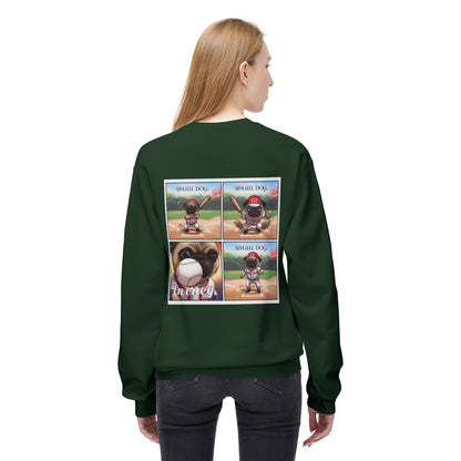 Small Dog Big Attitude Crewneck Sweatshirt | Eco-Limited