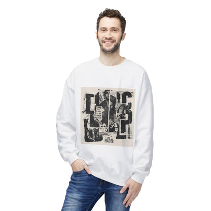 Life Matter Collage Graphic Sweater | Eco - Limited