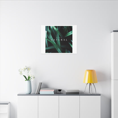 Stay Natural Botanical Canvas Wall Art